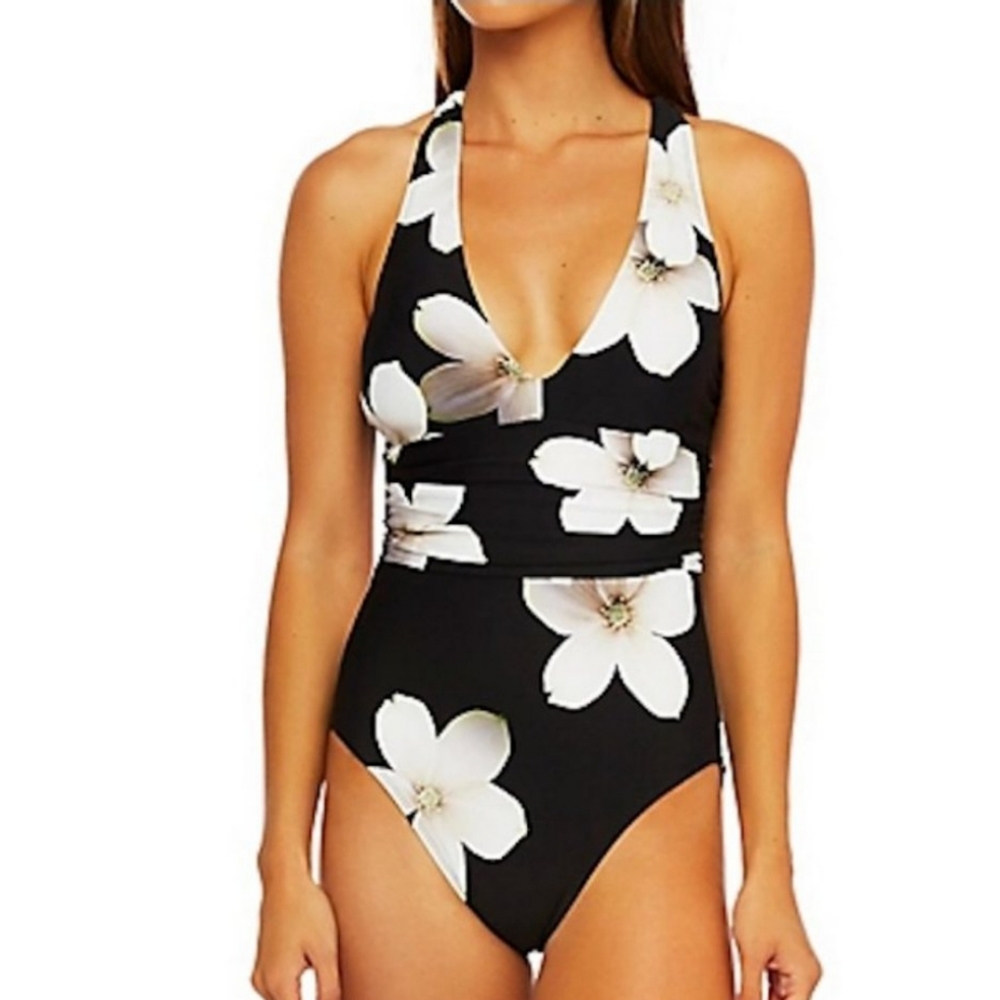 Ralph Lauren Villa Floral One Piece Swimsuit